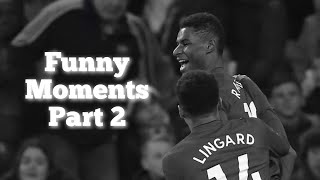 Lingard and Rashford funniest moments Part 2 [upl. by Enyleve]