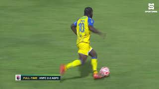 Arnett Gardens fight back to draw 22 vs Harbour View in JPL matchday 3 clash Match Highlights [upl. by Ytirahs]