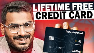 IndusInd Bank Credit Card  LifeTime Free [upl. by Yancey]