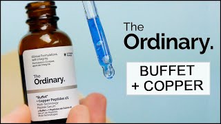 THE ORDINARY SERUM BUFFET COPPER PÉPTIDOS  RUTINA ANTIEDAD [upl. by Anihsak]