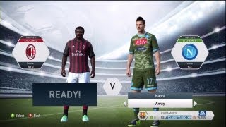 FIFA 14 Serie A Ratings amp Kits [upl. by Atinad]