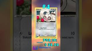 Top 5 Slakoth Pokémon Cards tcgpokémonSlakoth [upl. by Ahsinor]