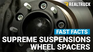 Supreme Suspensions PRO Billet Wheel Spacers Fast Facts [upl. by Primavera]