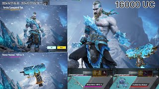 Arctic conqueror crate opening  Glacier Hammer uzi  Admiral AKM  16k UC  BGMI [upl. by Apfelstadt]