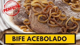 Todos os segredos para o BIFE ACEBOLADO PERFEITO [upl. by Autum]