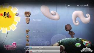 Little Big Planet PS3 Dynamic Theme [upl. by Essilevi965]