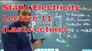 Physics O Level  IGCSE Static Electricity Lecture 11 by Sumair Sajjad [upl. by Bolte]