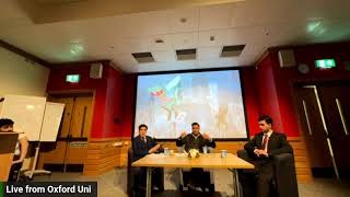 🔴 Live From Oxford University  Upcoming Elections in Pakistan With Syed Zulfikar Bukhari [upl. by Essex]