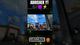 rap rapper op gaming freefire headshot shorts ABHISHEK YT 🖤🤯 [upl. by Aelat]