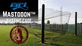 Mastodon™️ Batting Cage  Batting Cages Inc [upl. by Danika]