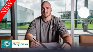 Miami Dolphins GOOD News Sign rookie tackle Liam Eichenberg [upl. by Clothilde]