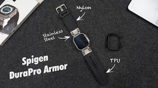 CINTURINO PERFETTO per APPLE WATCH ULTRA Spigen DuraPro Armor [upl. by Ybbob]