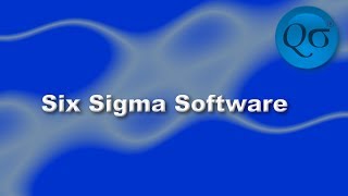 Six Sigma Software [upl. by Teria427]