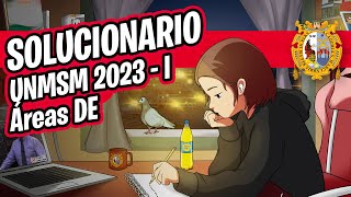 ✨ SOLUCIONARIO ✍ San Marcos 2023 I 📢 Áreas DE [upl. by Kerin]