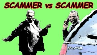 SCAMMER vs SCAMMER subtitles BAD LANGUAGE [upl. by Zaller]