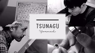 山梨の伝統工芸 印伝、ジュエリー、織物を用いたiPhone専用の高級手帳型ケース『TSUNAGU（ツナグ）』PV [upl. by Specht202]