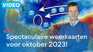 Krijgen we straks sneeuw in oktober 2023 Weermodellen geven signalen [upl. by Claudetta]