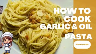 Easy pasta recipe on Zees kitchen pasta spaghetti garlic [upl. by Ovatsug]