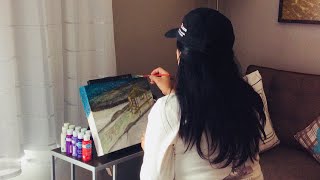 New Orleans to LA PLACE travelers paintings artistvlog life happy work louisiana viral yt [upl. by Staten525]