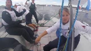 Melges 24  Changing Modes Downwind [upl. by Jacquenette]