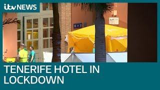 Tenerife hotel in lockdown after tourist tests positive for virus  ITV News [upl. by Ursala]