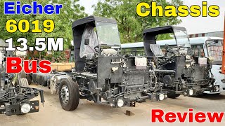 Eicher 6019S 135M New Bus Sleeper Chassis 2023 Details Engine Speciations eicherbus bus [upl. by Ydnec]