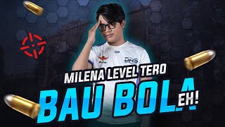 MILENA TERO LEVEL BAU BOLA EH  PUBGM MONTAGE [upl. by Eseuqram887]