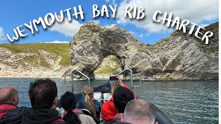 Weymouth Bay Rib Charter  Durdle Door amp Lulworth cove [upl. by Scoter263]