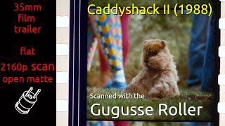 Caddyshack II 1988 35mm film trailer flat open matte 2160p [upl. by Culbertson743]