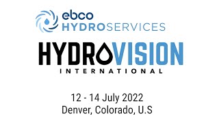 Ebco Hydro Services at HydroVision International 22 in Denver [upl. by Ocin]