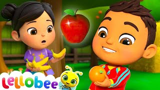 Schüttel den Apfelbaum  Kinderlieder und Cartoons  Lellobee  Moonbug Kids Deutsch [upl. by Akemyt]