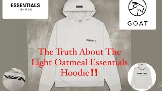 The Truth About The Light Oatmeal Essentials Hoodie‼️ [upl. by Ranice]