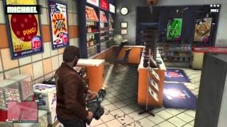 Lets Play GTA V Heist Trailer [upl. by Retla]