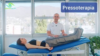 Pressoterapia gambe  Come funziona Obiettivo Salute Chiasso [upl. by Bradley]