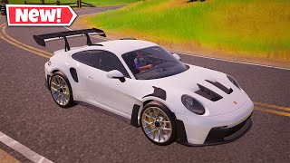 NEW PORSCHE 911 GT3 RS Bundle Gameplay In Fortnite [upl. by Snahc]