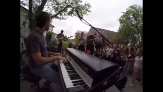 Vulfpeck quotFugue Statequot 82715 Sonic Lunch Ann Arbor [upl. by Anahsirk]