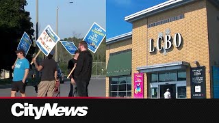 We just asked an LCBO employee what he thinks about the strike [upl. by Idette]