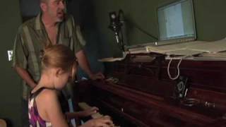 Singing Mystify by INXS with my 8 year old on piano [upl. by Maryrose]