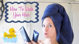 How To Wash Your Hair  MONAT [upl. by Ferguson]