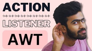 ActionListener Interface in AWT  Ep6  Tamil  code io [upl. by Narak119]