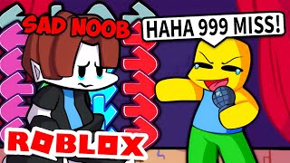 Defending NOOB From TOXIC In Roblox Funky Friday [upl. by Berkly]