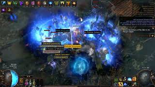 Path of Exile Affliction Lancing Steel of Spraying CoC Frostblink of Wintry Blast AKA Fake Flicker [upl. by Bagley]