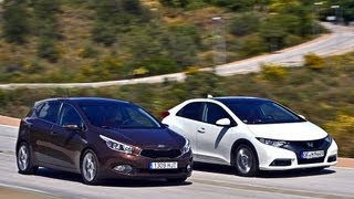 Kia ceed Honda Civic  AsienMeisterschaft [upl. by Suirad]