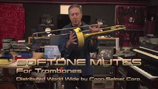 SOFTONE Mute for Trombone Demonstrated by Ira Nepus V3 [upl. by Inalaek]