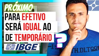 O Próximo Concurso IBGE para Efetivos será igual ao Concurso de temporários para o Censo 2022 [upl. by Iong]