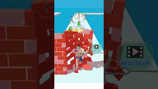 Healthy Run Cartoon Game Level 25 😜🤕 New Play Win shorts youtubeshorts gaming [upl. by Suirada666]