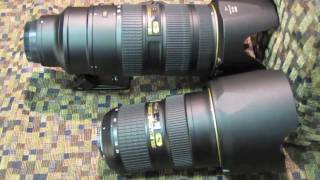 Nikon Nikkor 70200 f 28 VR II Unboxing [upl. by Anerak]