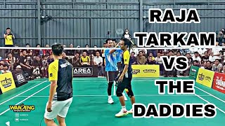 The Daddies Hendra Ahsan disambut quotAgrippina Primaquot Si Raja Tarkam X Juan di Tarung Bebas Badminton [upl. by Alexa702]