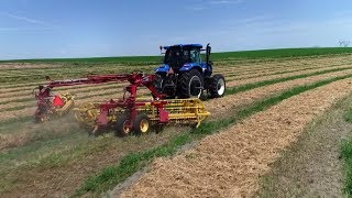 New Holland RolaBar® 230 Twin Basket Hay Rake [upl. by Calan]