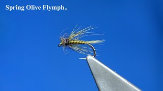 Tying a Spring Olive Flymph by Davie McPhail [upl. by Hilliard]